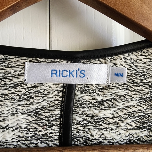 Ricki's knit moto style cardigan - Picture 3 of 4